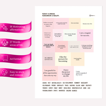 Inspobox™ Inspirerende Klistremerkesett nr. 5